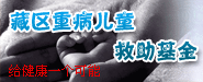 藏区重病儿童救助基金