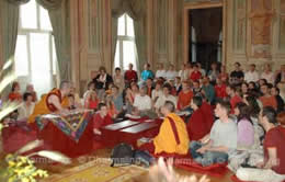 斯洛文尼亚藏传佛教高僧和基督教负责人举行会谈
