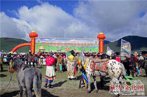 演绎马背上的疯狂 2016云南香格里拉赛马节开幕