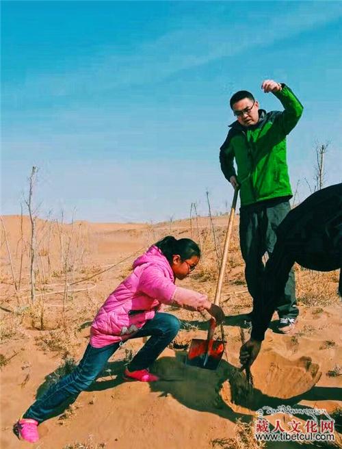 甘肃武威:欢迎您加入志愿者队伍 到沙漠来植树
