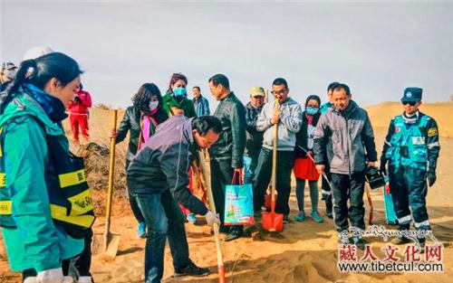 甘肃武威：欢迎您加入志愿者队伍 到沙漠来植树