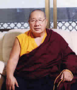 藏传佛教高僧贝诺仁波切在美国传法