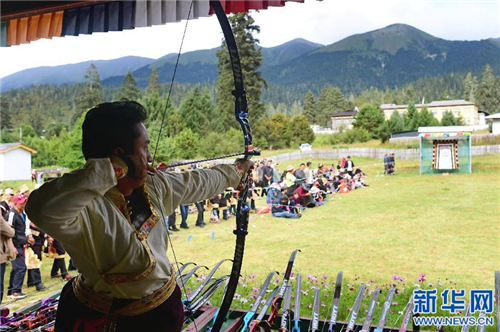 西藏鲁朗：庆祝工布牧歌民俗文化旅游节
