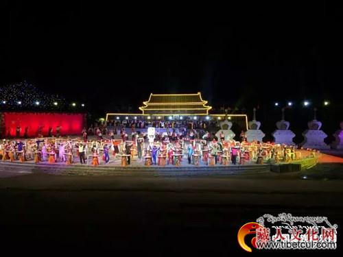 今年首场大型实景剧《江孜印迹》开演了