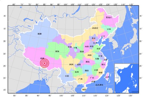 西藏自治区拉萨市当雄县发生4.7级地震