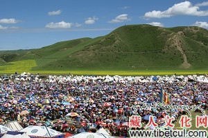 巴桑赤大寺举办观音祈愿大法会