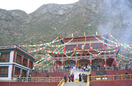 安多藏区名刹天堂寺举行文殊殿落成开光典礼