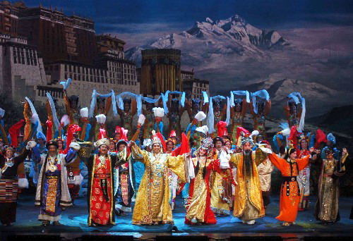 藏戏《文成公主》等民俗表演有望走进世博会