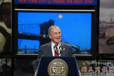 纽约市长表扬杰出西藏学生