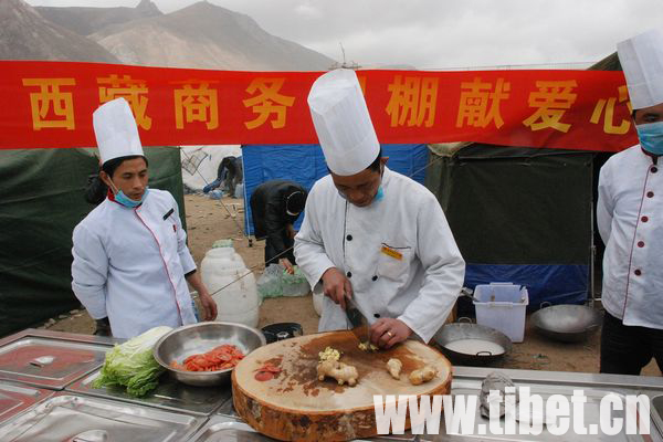大厨们在忙碌
