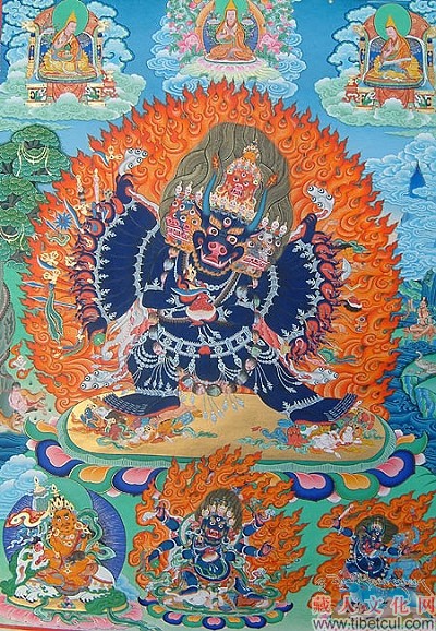 顶礼殊胜独雄大威德怖畏金刚