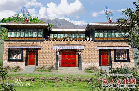 西藏传统的住宅建筑风格