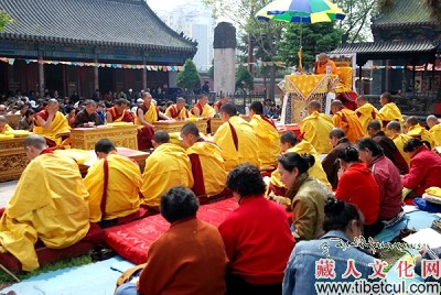 法轮寺为灾区祈福并捐款献爱心