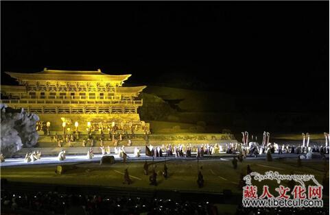 观看《文成公主》藏文化大型史诗剧成进藏游标配