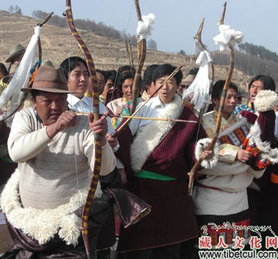 青海藏语综合卫视《神箭之舞：达顿节》拍摄完成