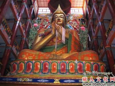 藏传佛教寺院天堂寺重建步伐快