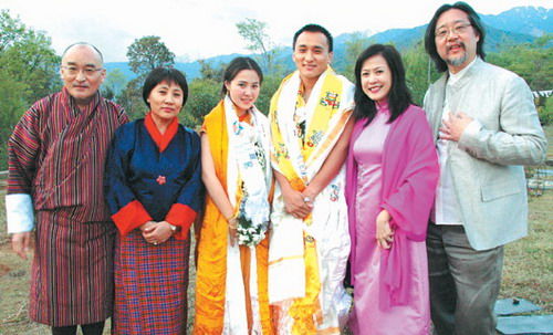 宗萨钦哲仁波切主持西藏式婚礼