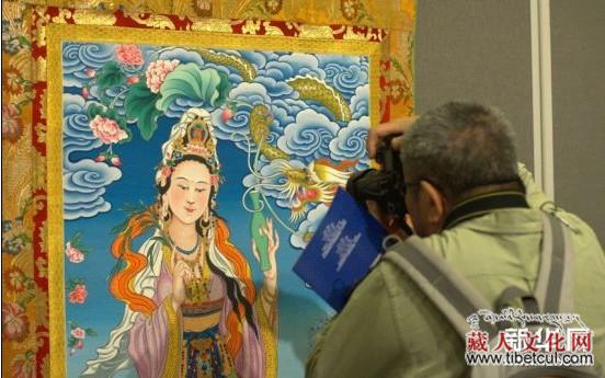 “吉祥唐卡——希热布大师藏画展”日前香港开幕