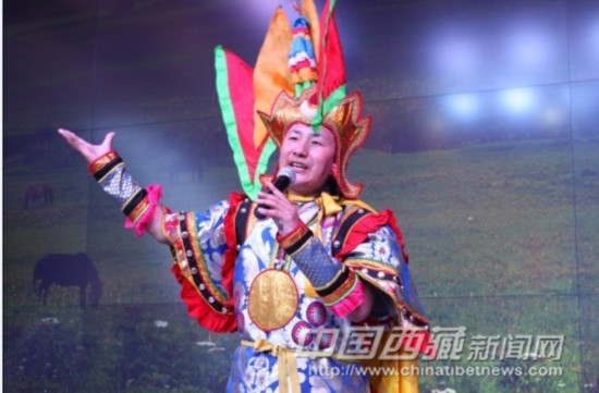 格萨尔说唱唐卡绘制等展演上海世博会