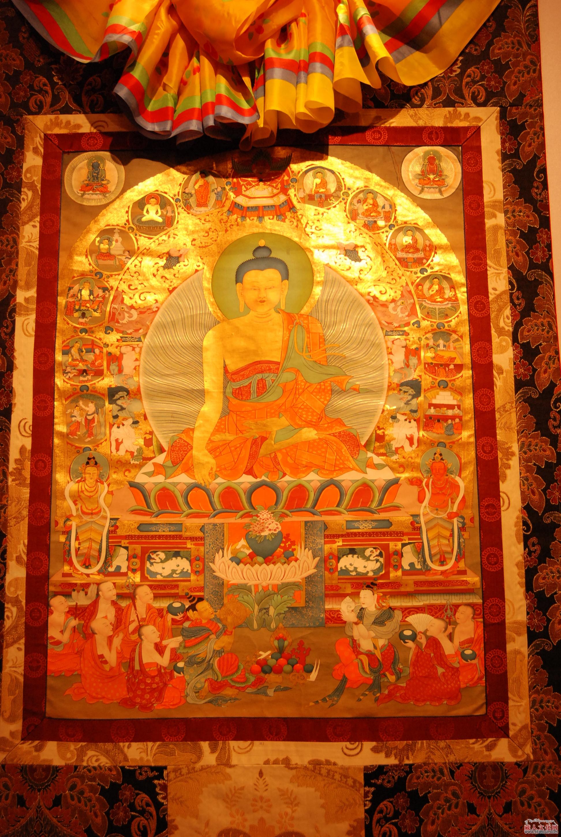 首届觉囊画派唐卡艺术展在北京成功举办