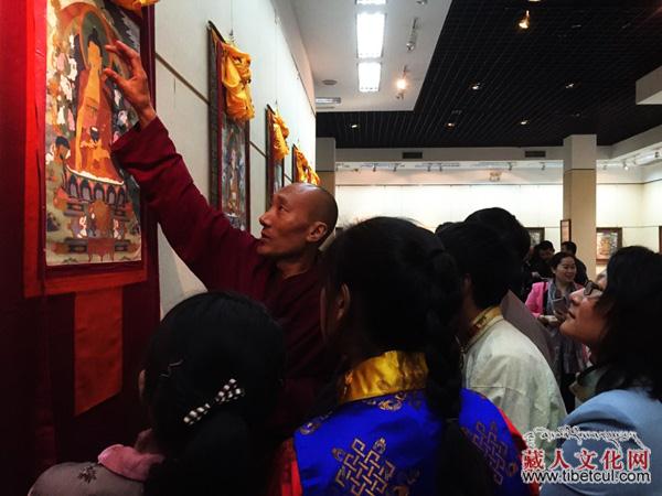格拉唐卡艺术山东展开幕 60幅作品呈现藏族文化艺术