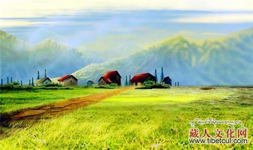 你没见过的萌版西藏：美女插画师再现她眼中的西藏