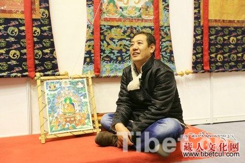 唐卡亮相：“中国非物质文化遗产年俗文化展示周”