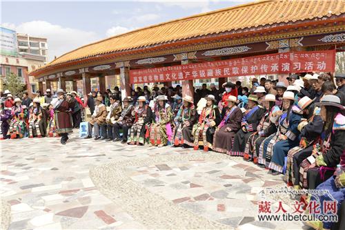 甘肃天祝藏语办开展华锐藏族民歌保护传承演习活动