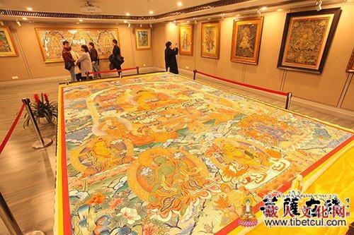 2016首届世界非物质文化遗产热贡艺术展在沪开幕