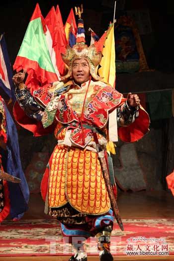 《格萨尔》：西藏圣慧彩虹“神授”说唱近日开演