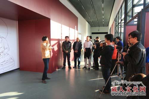 “见即愿满”当代唐卡艺术展开幕