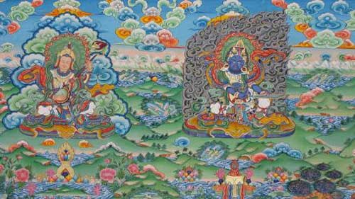 “唐卡艺术作品展”亮相上海