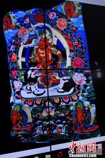 青海3D唐卡问世 欲实现藏文化艺术虚拟传播