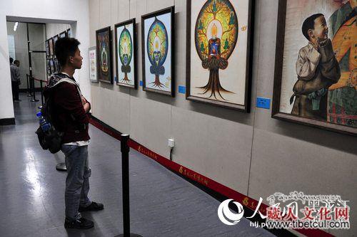 《从西藏高原到嫩江平原美术作品展》黑龙江展出