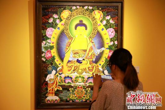 青海热贡非物质文化遗产特展系列活动在天津启幕