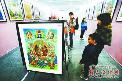 精湛技艺看哭观众 武汉唐卡展迎来“走心”开场