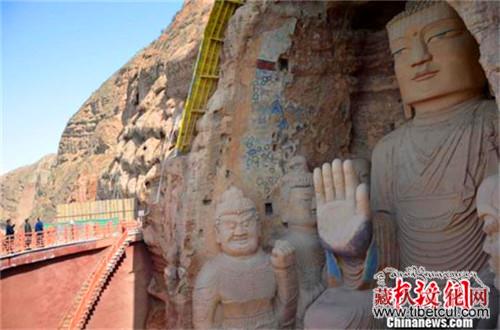 中国“石窟鼻祖”甘肃天梯山石窟启动大规模修缮
