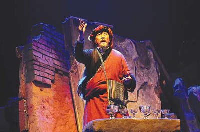 大型灾后重建话剧《情满玉树》首演反响热烈