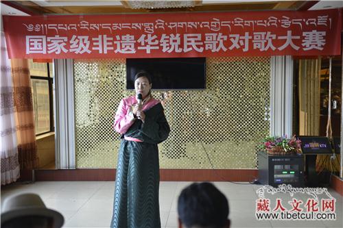 弘扬民族文化 甘肃天祝举办华锐藏族民歌对唱大赛