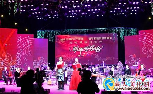 青海省海南藏族自治州举办首届新年音乐会