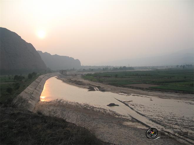 北宋时运输木材的渭河河道.jpg