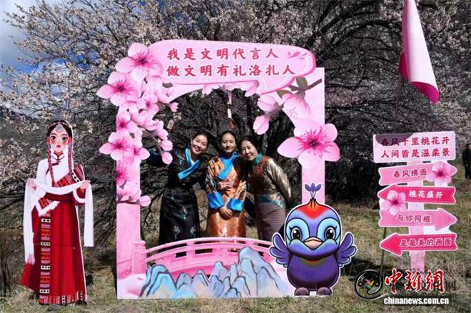西藏山南拉康镇第五届桃花旅游交流会开幕3.jpg
