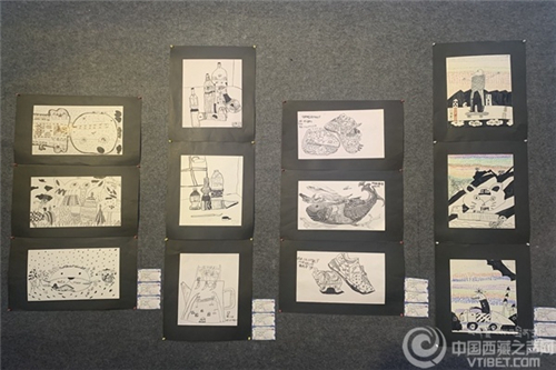 西藏举办《幸福路上格桑花》少儿美术专题展2.jpg