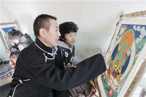 西藏画师罗布斯达入选2019“中国非遗年度人物”