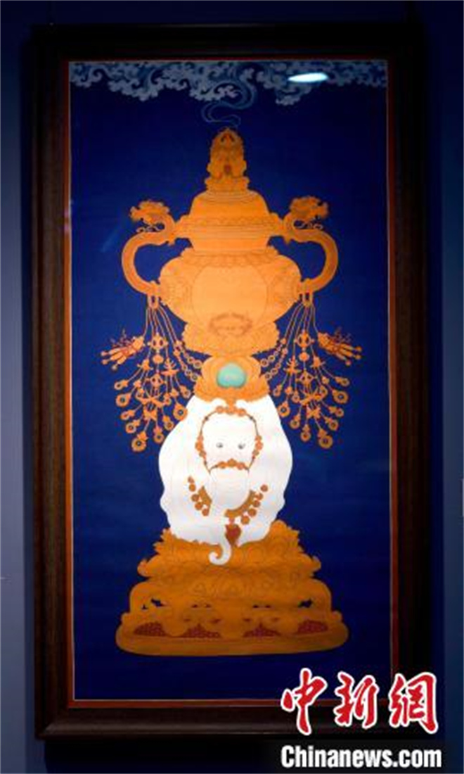 首届新时代西藏自治区民间文艺名家新创作品展拉萨开展3.jpg
