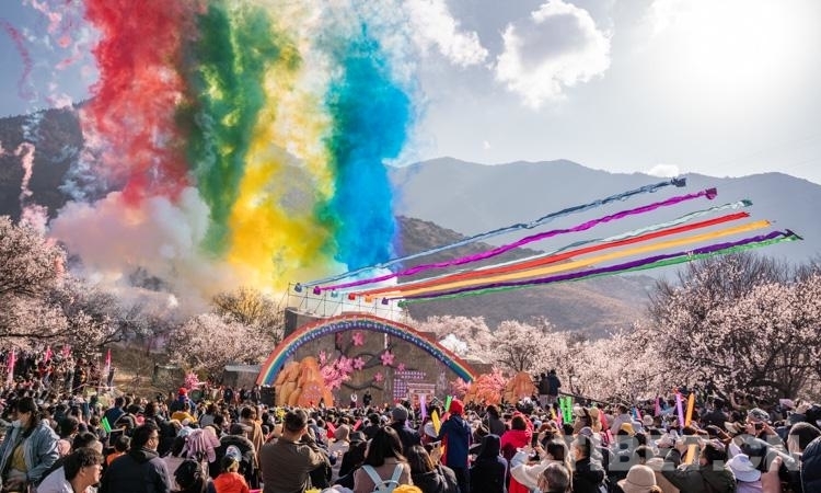 2021年西藏林芝第十九届桃花旅游文化节开幕