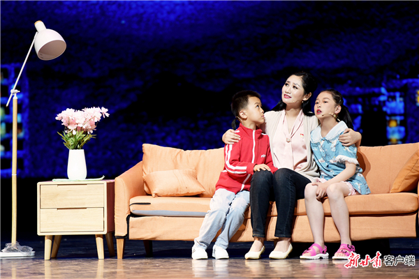 甘肃甘南州：音乐剧《达玛花开》首次公开演出