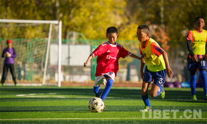西藏举办全国青少年体育冬夏令营进校园活动