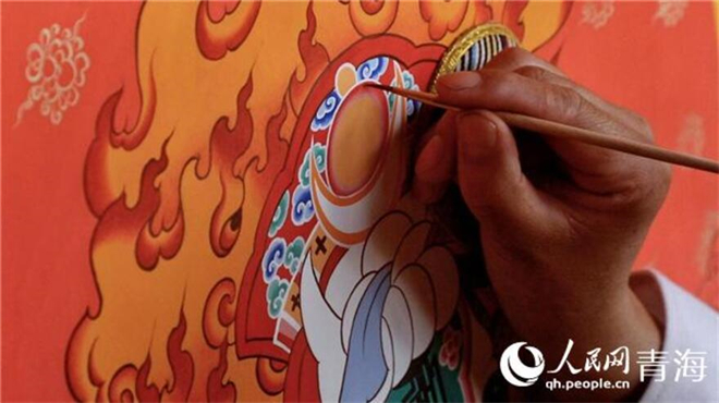 热贡唐卡：开拓眼界 传承技艺