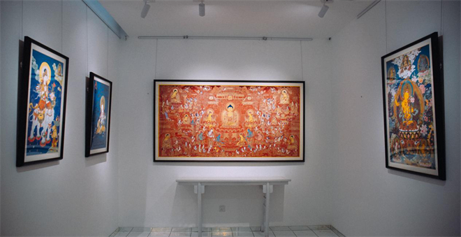 “民族之光”尕旦加木措唐卡艺术成就展在京举办